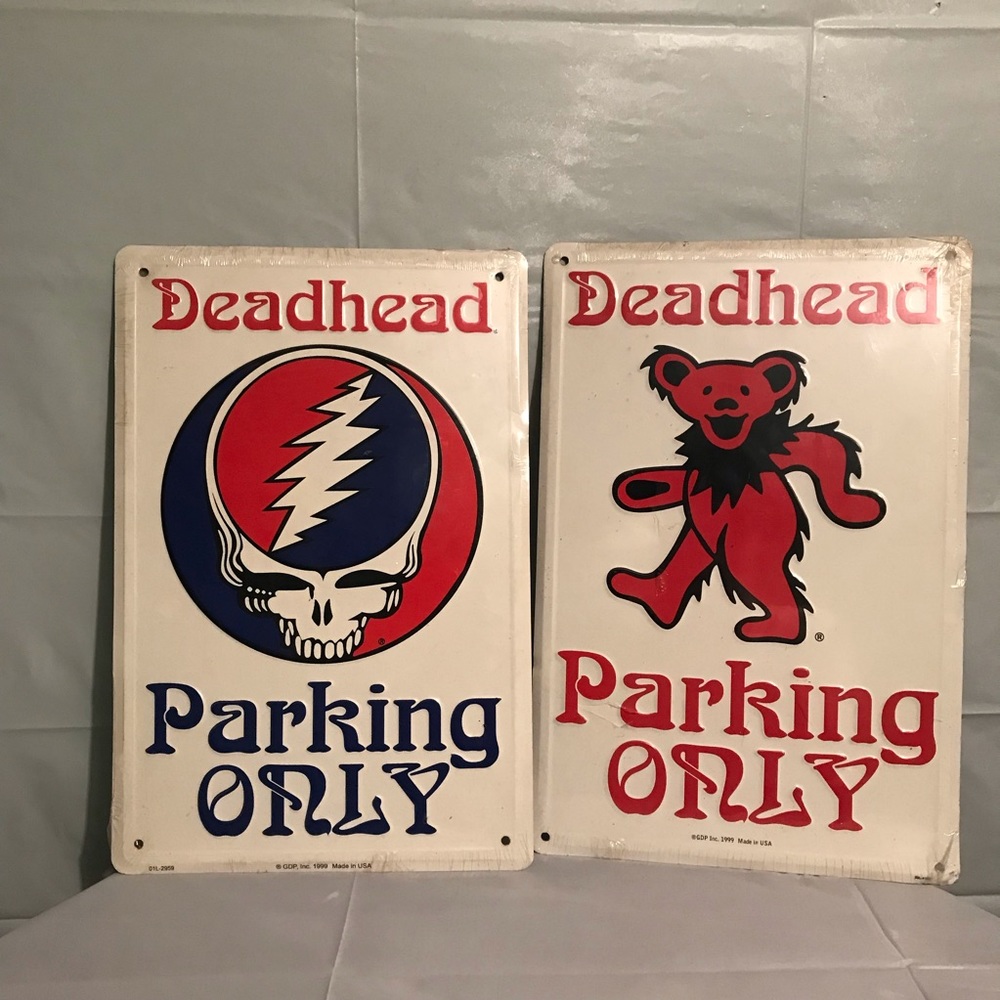 Grateful Dead Steal Your Face Deadhead Sign